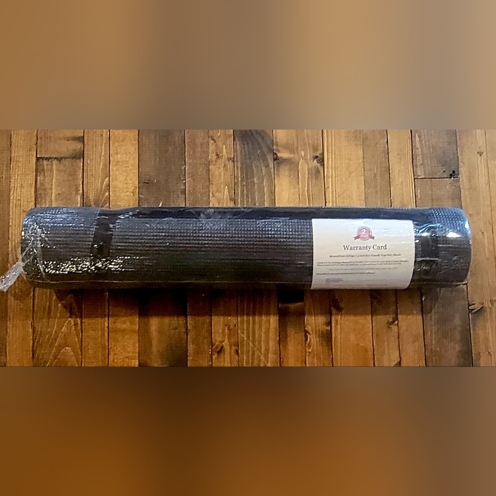 NWT Black Yoga Mat